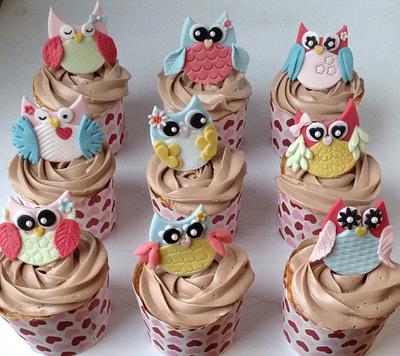 Owl-dorables!  - Cake by MrsSunshinesCakes