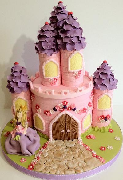 Princess Castle - Cake by Shereen