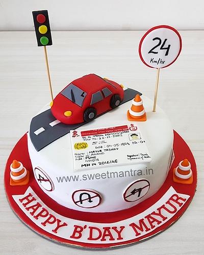 Traffic Police cake - Cake by Sweet Mantra Homemade Customized Cakes Pune