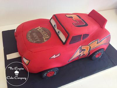 Lightning Mcqueen - Cake by The Empire Cake Company