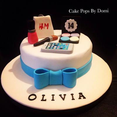 Teenager's world - Cake by Domi @ CakePopsByDomi