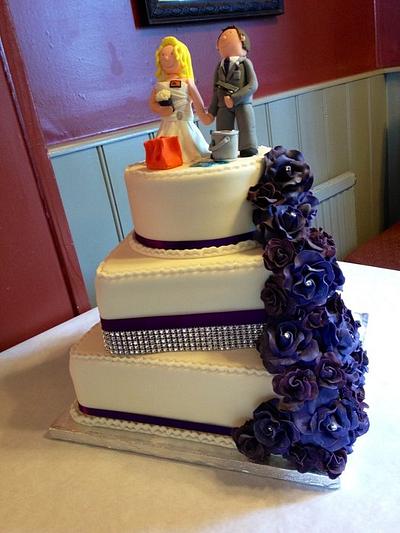 Wedding cake - Cake by Daisychain's Cakes