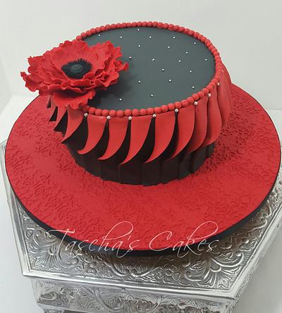 Flamboyant Cake - Cake by Tascha's Cakes