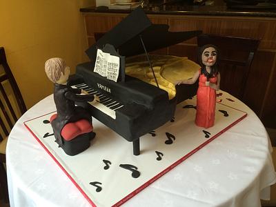 Grand Piano Cake - Cake by Art of Cakes