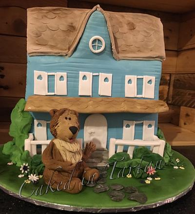 Bear in the big blue house - Cake by Liz
