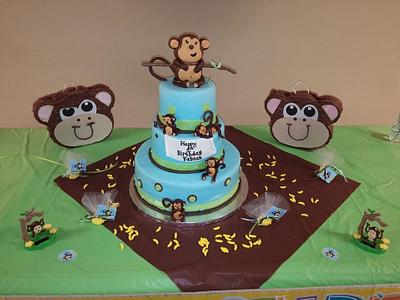Just Monkeying Around!  - Cake by Parties by Terri