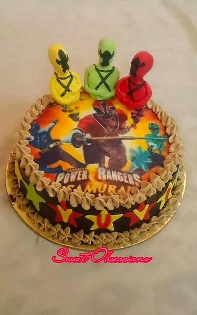 Power Rangers!  - Cake by Sweet Obsessions by Tanya Mehta 