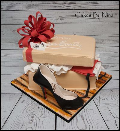 Designer shoe - Cake by Cakes by Nina Camberley