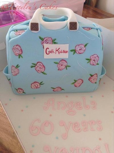 Cath kidston bag  - Cake by Tiggylou's cakes 