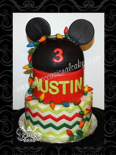 MM inspired - Christmas themed bday cake - Cake by Occasional Cakes