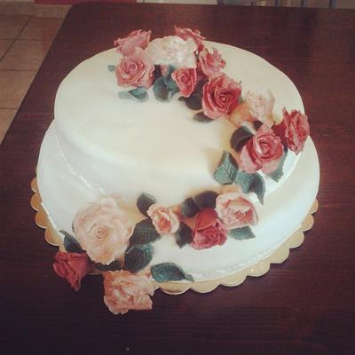 Una cascata di romanticismo - Cake by Martellotta Vanessa
