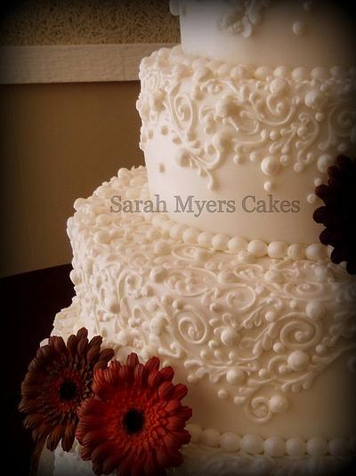 Piped Romance - Cake by Sarah Myers