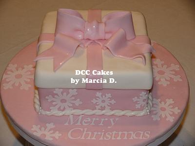 Christmas Present - Cake by DCC Cakes, Cupcakes & More...