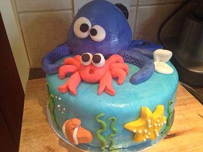 Under The Sea - Cake by Ollipops Cakes