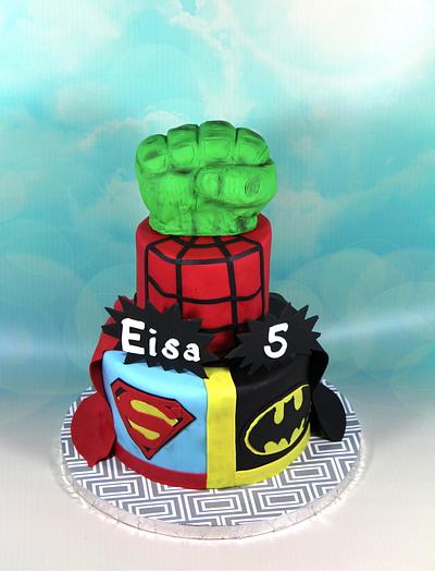 superhero cake - Cake by soods