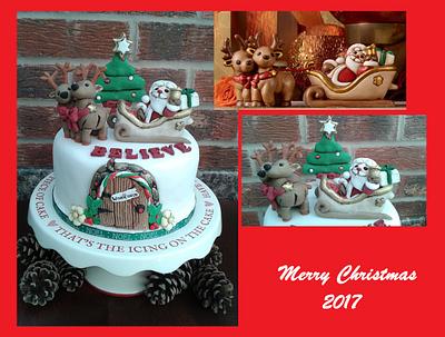 Thun style Christmas cake - Cake by Karen's Kakery