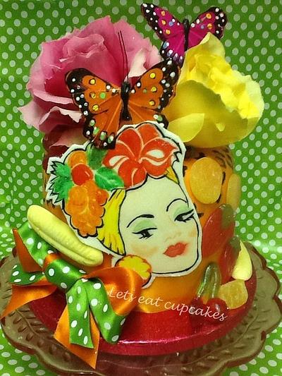 Carmen Miranda  - Cake by Allison Henry 