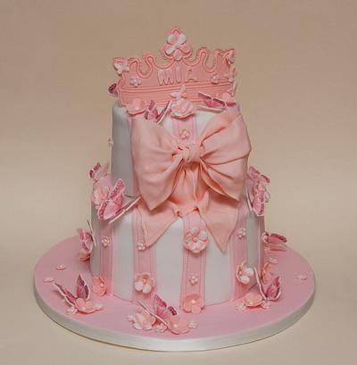 Soft and Girlie - Cake by Cakes by Nina Camberley