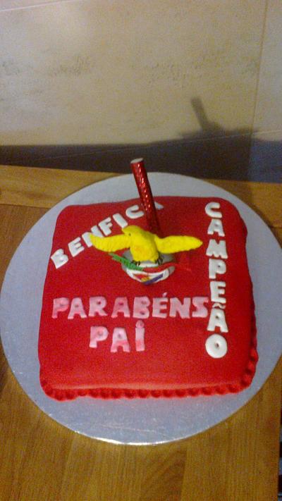 BENFICA CAMPEÃO - Cake by Lígia Cookies&Cakes