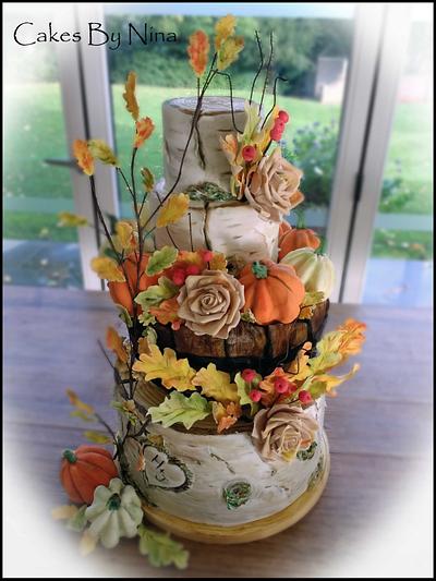 Autumn - Cake by Cakes by Nina Camberley