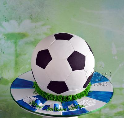 Football Cake  - Cake by Hima bindu