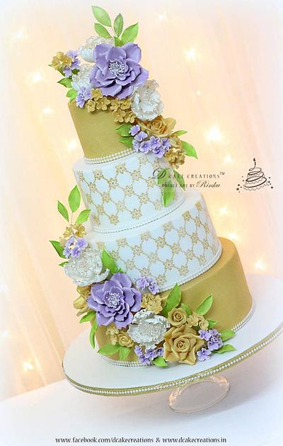 Royal Wedding Cake - Cake by D Cake Creations®