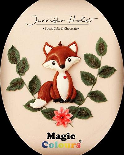 Small fox - Cake by Jennifer Holst • Sugar, Cake & Chocolate •