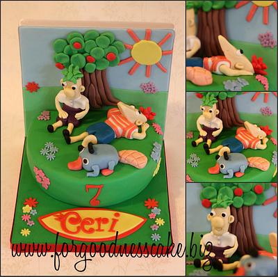Phineas and Ferb - Cake by Forgoodnesscake