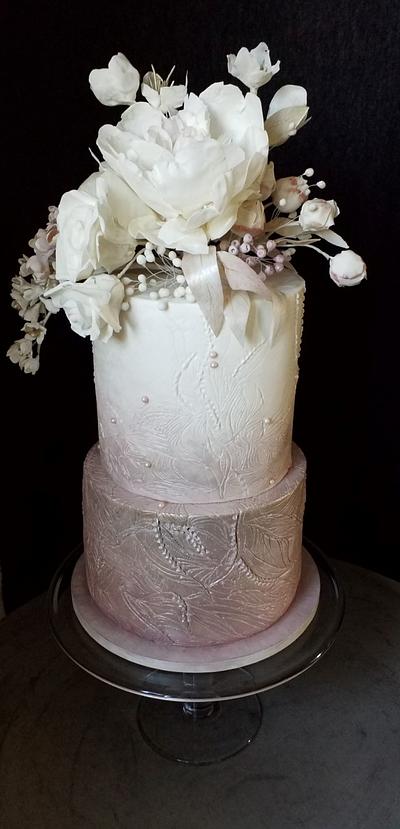 wedding cake for Veronika and Peter - Cake by Tassik