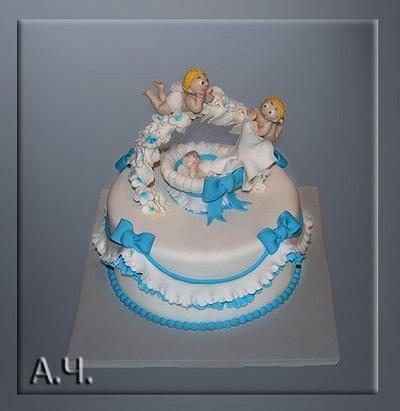 1st communion cake - Cake by Anna