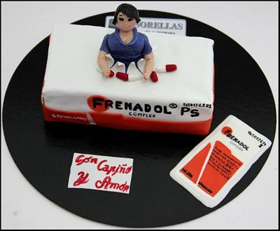 TARTA FRENADOL PAMPLONA  - Cake by SORELLAS CAKES PAMPLONA 