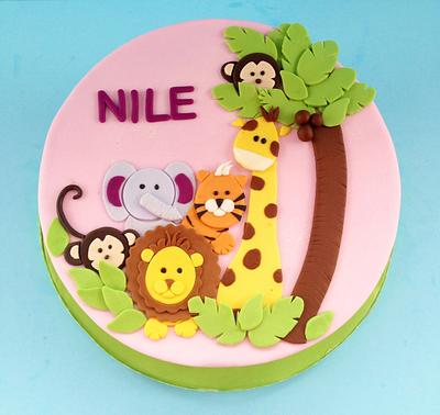 Jungle theme cake  - Cake by BAKED