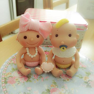 Babies 🎀🎀🎀🎀 - Cake by revital issaschar