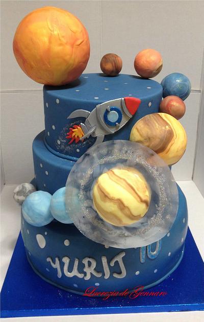 solar system cake - Cake by sweet_sugar_crazy