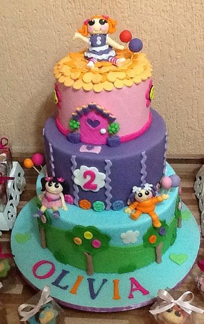 Lalaloopsy cake - Cake by claudia borges
