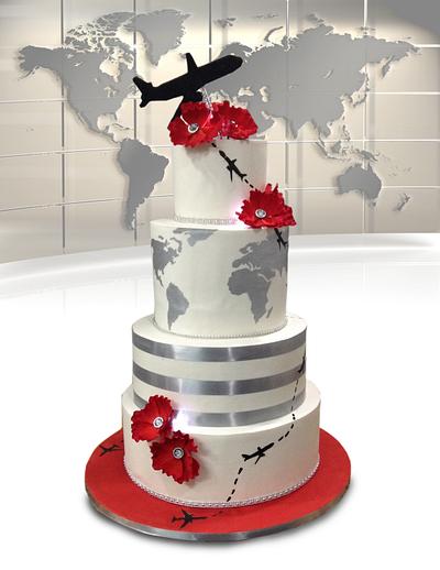 Travel Around the World - Cake by MsTreatz