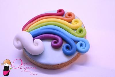 rainbow cookie - Cake by Nici Sugar Lab