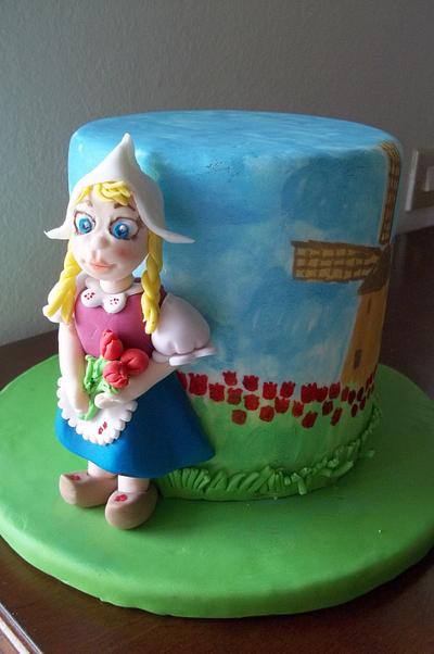 Torta Olandesina 3D in pdz  - Cake by Ladybirdofsugar