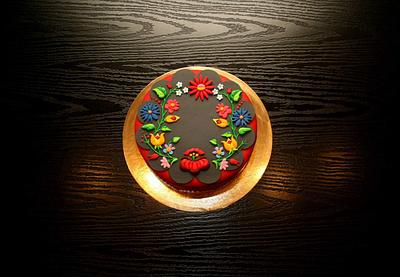 Hungarian embroidery - Cake by Rozy