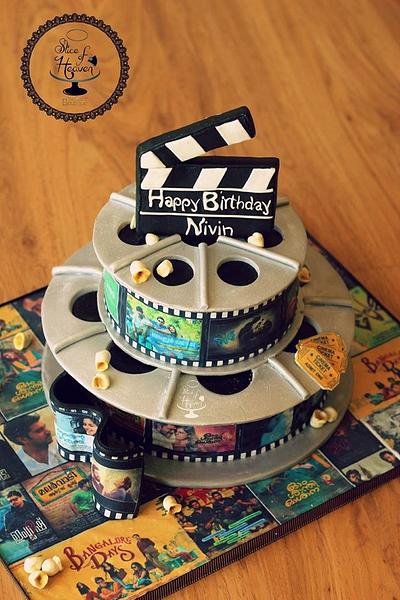 Cake tag: movie reel - CakesDecor