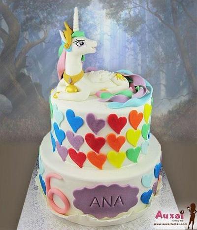My Little Pony cake - Cake by Auxai Tartas
