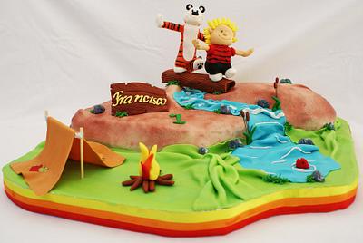Calvin & Hobbes - Cake by Lia Russo
