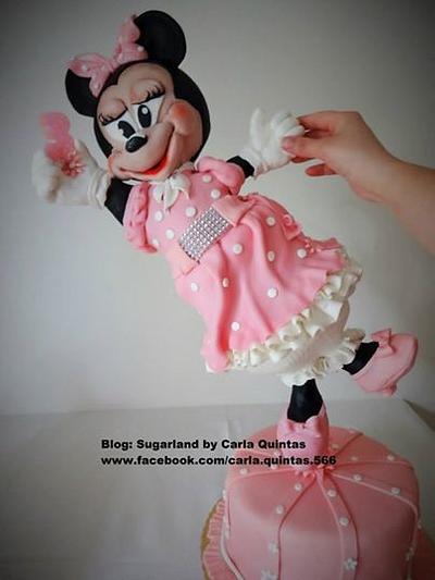 minnie mouse - Cake by carlaquintas