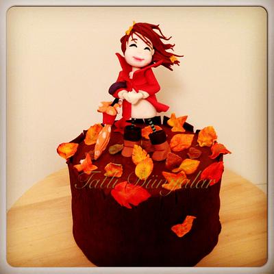 My Carlos Lischetti's work... Autumn... - Cake by Tatlı Dünyalar by Vildan Özkara