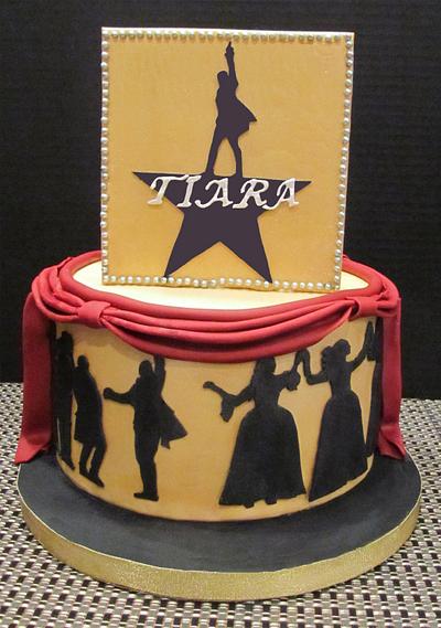 Broadway Musical - Hamilton Cake - Cake by ShelleySugarCreations