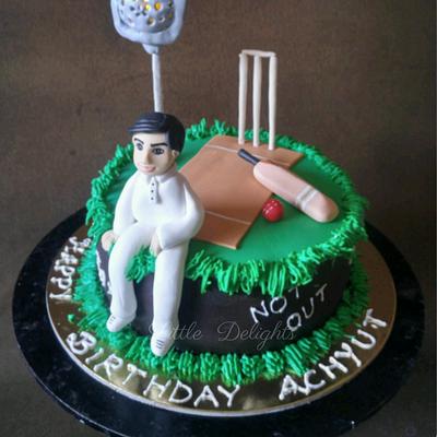 Cricket Fever - Cake by Shivani Erichedu