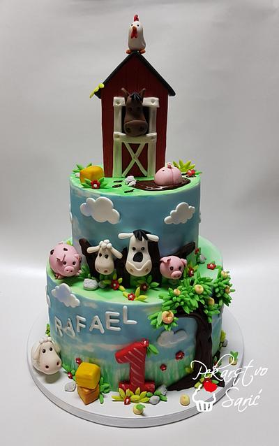 Farm cake! - Cake by Ana