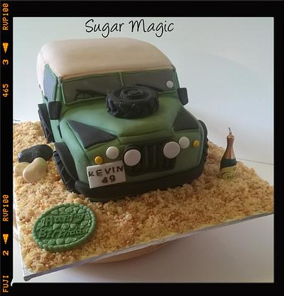 Land Rover - Cake by Sugar Magic