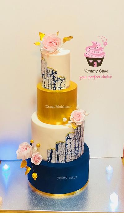 Wedding cake - Cake by Doaa Mokhtar