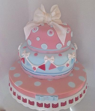 Cath Kidston inspired  cake - Cake by Alison's Bespoke Cakes